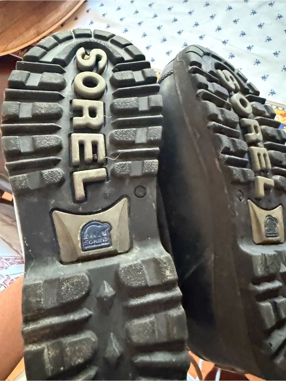 Sorel shoe interior